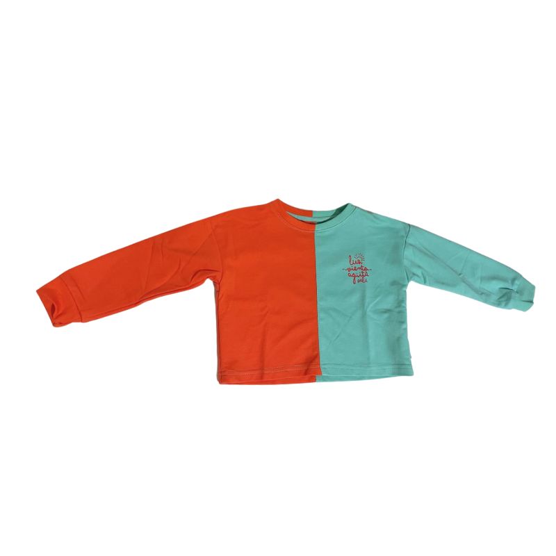 Sudadera Bicolor Agüita Salá Kids