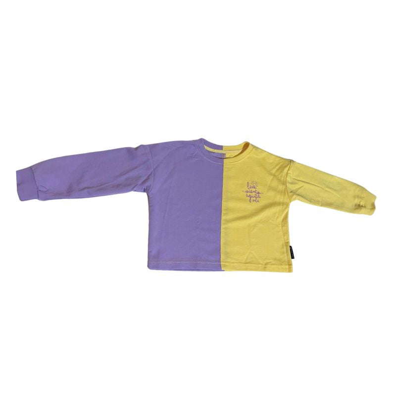 Sudadera Bicolor Agüita Salá Kids